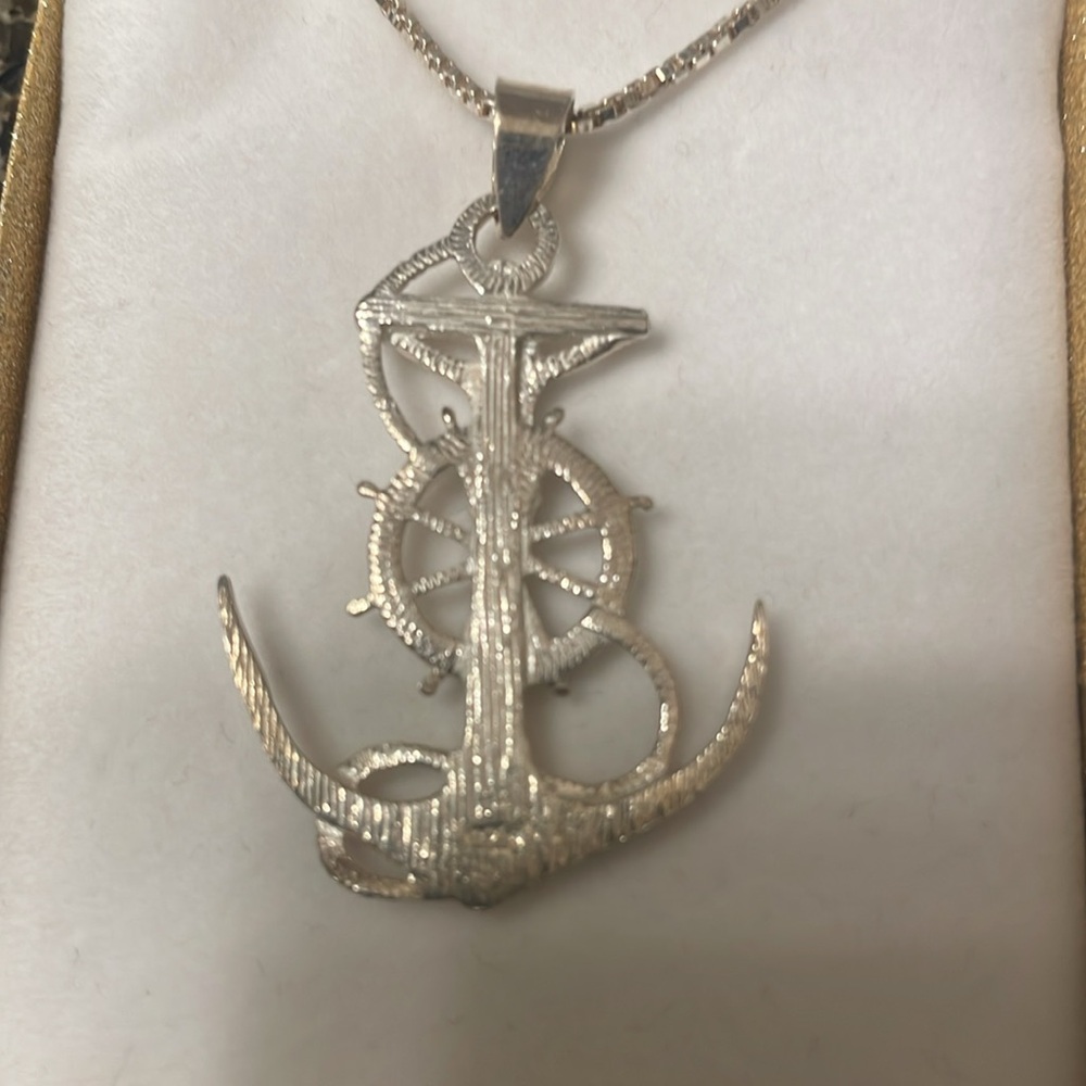 Sterling Silver Mariner’s Jesus Christ Crucifix. Retail 268.00 NWT - Picture 5 of 7